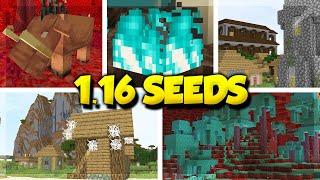 Top 5 Minecraft 1.16 Seeds! (Minecraft Java Snapshot 20w18a Seeds)