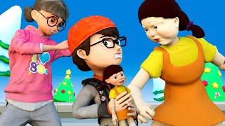 Sweet Friend Little Doll Squid Game – Scary Teacher 3D Sad Story Good Sister Tani Animation