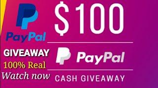 100$ PayPal cash giveaway. Top 10 viwers can won 10$ PayPal cash.#paypal #giveaway #paypalcash