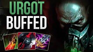 URGOT AFTER 10.8 BUFFS IS INSANE! | CHALLENGER URGOT TOP GAMEPLAY | Patch 10.8 S10