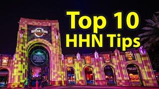 Top 10 Tips For Halloween Horror Nights 2021 | How To Do HHN Like a Pro