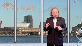 Russian Supercomputing Days - day 2 plenary with Jack Dongarra, Thomas Lippert, and Mateo Valero