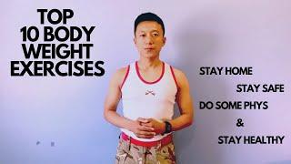 Top 10 Body Weight Exercises#British Army#Circuit