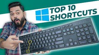 Top 10 Amazing Keyboard Shortcuts You Must Know ⚡ बन जाइये प्रो | August 2021