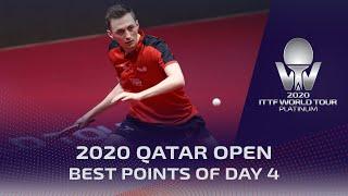 BEST Points of Day 4 | 2020 ITTF Qatar Open