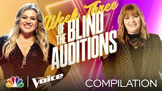 The Best Performances From the Third Week of the Blind Auditions - The Voice 2020