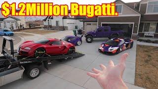 Bugatti Veyron DELIVERED to my House!