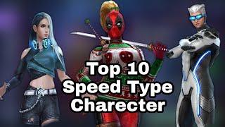 Top 10 Speed Type Charecter in Marvel future fight