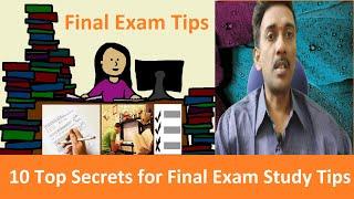 10 Top Secrets for Final Exam Study Tips: The Ultimate Guide (Unseen before)