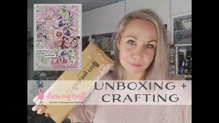 Cardmaking + Unboxing @Dress my craft ♡ Maremi's Small Art ♡