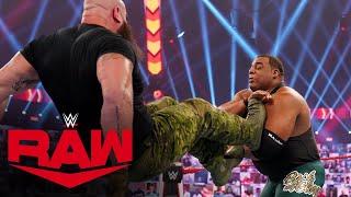 Keith Lee vs. Braun Strowman – Exhibition: Raw, Oct. 5, 2020