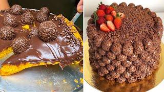 Amazing Chocolate Cake Art Compilation | Top 10 Awesome Chocolate Cake Decorating Tutorials