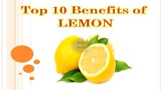 Top 10 benefits of lemon, 10 सबसे बेहतर लाभदायकता नींबूओं से