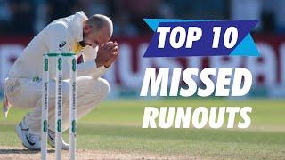 Top 10 missed Runouts in Cricket history. | Simbly Chumma