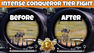 Intense Final Circle Fight In Conqueror Tier! | PUBG Mobile | Mr Spike