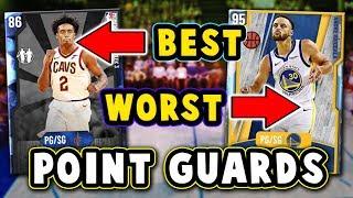 TOP 5 BEST/WORST VALUE POINT GUARDS in NBA 2K20 MyTEAM!