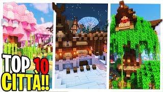 TOP 10 CITTA' di MINECRAFT