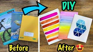 (v.v.v. easy) DIY Notebooks with things you already have! Fun Family Quarantine Activity 