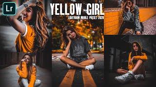 #lightroomnewpreset Lightroom Mobile Preset Free DNG | Yellow Girl Lightroom Preset Free 2020