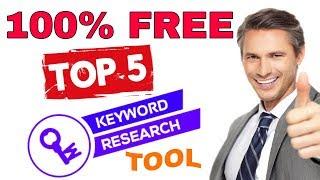 Top 5 Free Keyword Research Tools | Rank Website on Google 2020]