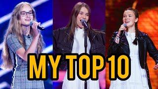 The Voice Kids 3 - MY TOP 10 - Przesłuchania w ciemno [odc.6-10]