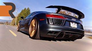 This Tuned Audi R8 V10+ Might Be The Perfect Modern Supercar | Piercing Titanium