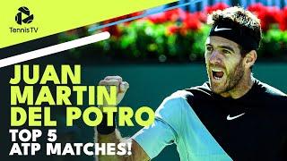 Top 5 Juan Martin del Potro ATP Matches! 