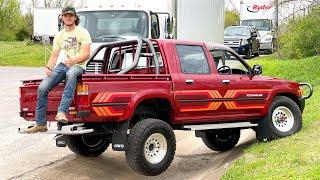 I bought “the worlds most indestructible truck”. 1989 Toyota Hilux Diesel