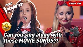 The BEST MOVIE songs in The Voice Kids 