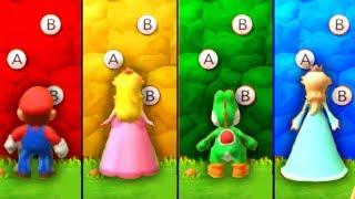 Mario Party: The Top 100 Mini Games | Mario VS Peach VS Yoshi VS Rosalina (Master CPU)