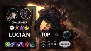 Lucian Top vs Mordekaiser - KR Challenger Patch 10.9