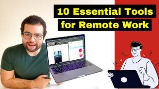 TOP 10 Tools for Remote Work. Stay Productive Working from Home
