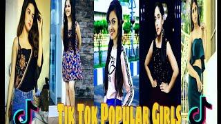 Tiktok Top 10 Beauty Girls Video| Popular Tiktok Girls