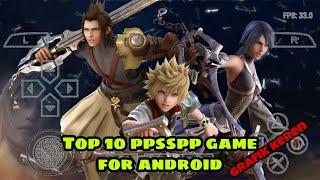 Top 10 PPSSPP Game for Android Dengan Grafik Keren