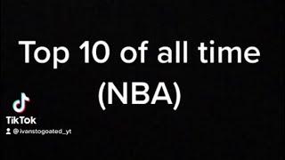 Top 10 Of All Time (NBA)!! Rapstar Audio!! (from my perspective)