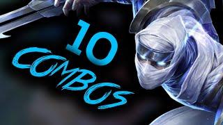 TOP 10 COMBOS EVERY ZED MAIN SHOULD KNOW | FIDDLEZAHAR