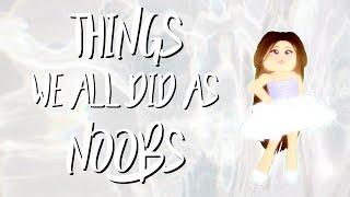 Top 10 things we all did as Noobs in Royale High | Roblox | Loltigercute