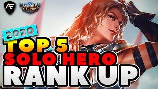 SEASON 16 TOP 5 BEST SOLO QUEUE HEROES to RANK UP | Mobile Legends