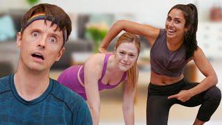 My Friends Try My Home Workout Routine