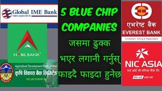 nepal top 5 blue chip companies || ढुक्क भएर लगानी गर्नुस् फाइदै फाइदा पाउनु हुनेछ