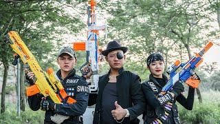 LTT Nerf War : Captain SEAL X Warriors Nerf Guns Fight Criminals Dr.Lee Crazy Man Power