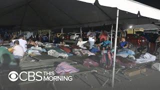 Puerto Ricans sleeping outside as earthquakes continue