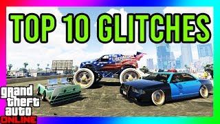 GTA 5 - TOP 10 GLITCHES!! (Secret Club Glitch, Custom Cop Car, GodMode Glitch) *ALL CONSOLES*