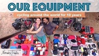 What equipment we carry on our 10 year bicycle tour around the world - Full Setup Gear Review