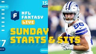 Starts & Sits for EVERY Sunday Matchup in Week 17 | NFL Fantasy Live