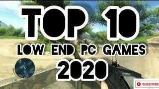 Top 10 low end/potato pc games |Game play|2020|