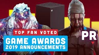 Your Top 5 Game Awards 2019 Announcements - Power Ranking