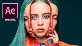 CRAZY SPLIT HEAD EFFECT !  | Billie Eilish x Takashi Murakami Tutorial