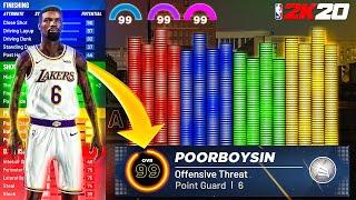 THE BEST GUARD BUILD ON NBA2K20? THE MOST POPULAR PG BUILD ON NBA2K20! PATCH 10 DRIBBLING GAMEPLAY!