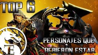 Top 6 Personajes que Debieron estar en Mortal Kombat 11 |"The End"